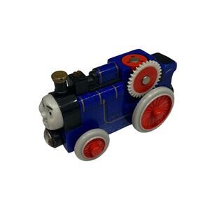 Learning Curve 2003 Thomas & Friends Wooden Railway Fergus Traction Engine Train